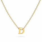 گردنبند حرف D