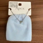 گردنبند حرف P استیل