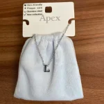 گردنبند حرف L استیل