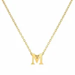 گردنبند حرف M