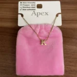 گردنبند حرف K استیل