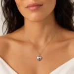خرید گردنبند قلب بازشو