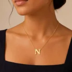 گردنبند حرف N