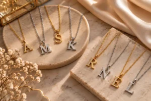 گردنبند طلایی یا نقره‌ای